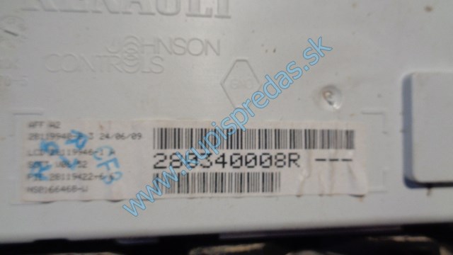 displej na renault megane 3 280340008R